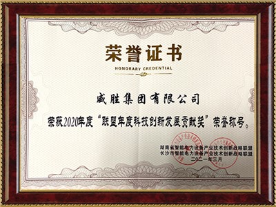 “聯(lián)盟年度科技創(chuàng)新發(fā)展貢獻獎”